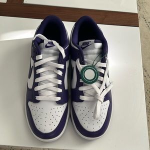 Nike Dunk Low sneakers.  brand new still in the box.